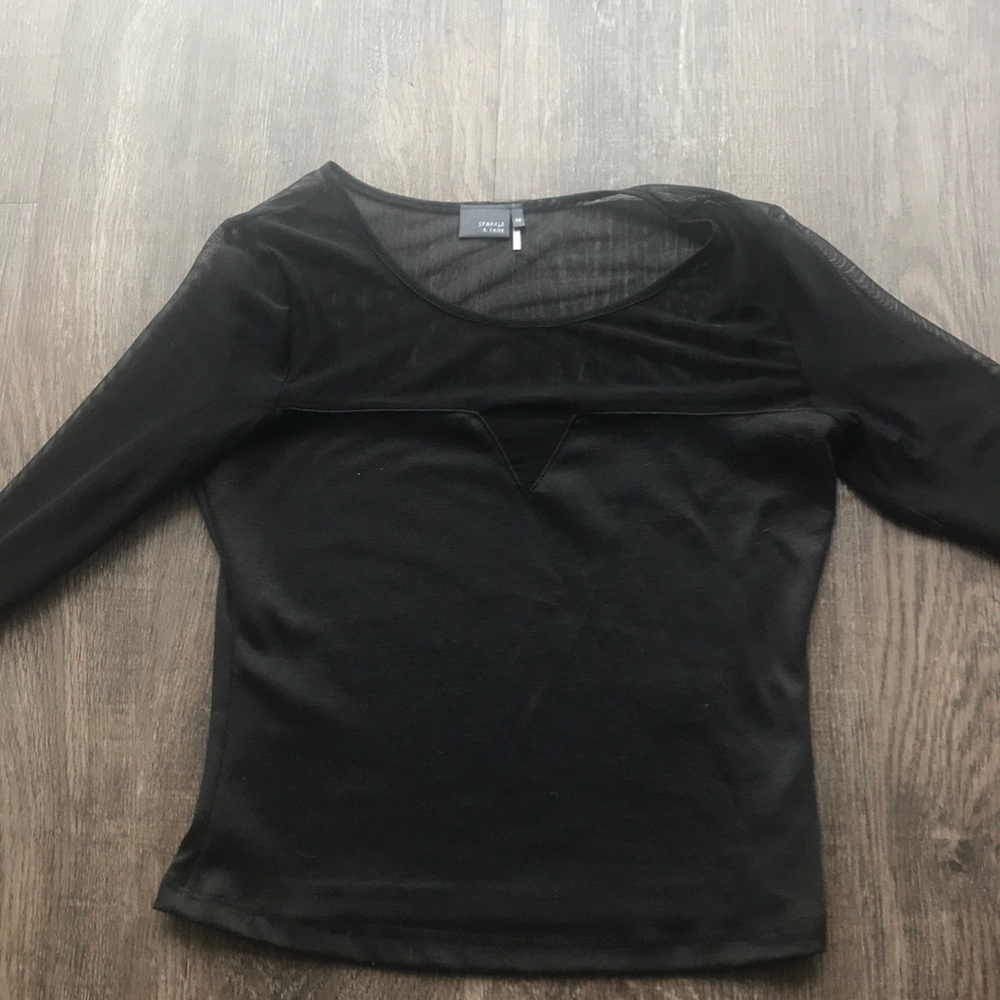 Urban Outfitters dressy black top